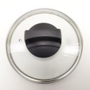 Ver imagem 3 de Caçarola Tampa de Vidro 1,4l - Alumínio com Antiaderente Cor Grafite Mta