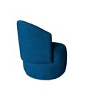 Ver imagem 5 de Kit Namoradeira + Poltrona Decorativa Beatriz Orgânica Couro Azul Marinho
