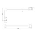 Ver imagem 2 de Chave Biela 9 Mm Tramontina com Corpo Forjado em Aço Especial Cromado Tramontina