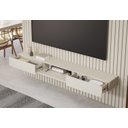 Ver imagem 4 de Estante e Home Theater Ripado para TV até 84 Polegadas 100% MDF 220CMX230CM