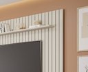 Ver imagem 5 de Painel Ripado para TV até 84 Polegadas 100% MDF 230CMX220CM Off White
