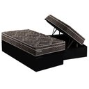 Ver imagem 1 de Cama Box Baú Solteiro: Colchão Molas Masterpocket Ensacadas Paropas Privilege + Base Crc Suede