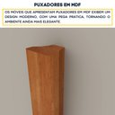 Ver mais imagens de Cômoda Ripada Barcelona C/ Sapateira 4 Gavetas com 1 Porta Tcil Móveis Cômoda Barcelona Ripada Cinam