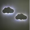 Ver imagem 4 de Beliche Infantil Marina Branco com 2 Luminárias, Escorregador e Colchão - Divaloto