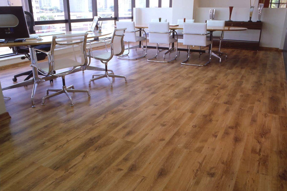 Piso Laminado Eucafloor Prime Click 2,36 M² Carvalho Rustico (c9) - 4