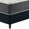 Cama Box King Preto + Colchão Molas Ensacadas Suporte 200 Kg Fort Wayne 193x203x67cm - 5