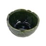 Vaso / Cachepot Para Flores em Cerâmica - Folhas Verde Musgo Cerâmica Monte Real - 2