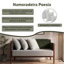 Ver imagem 2 de Namoradeira Moderna Confortavel Ideal para Sala de Estar Verde Poesia