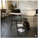 Ver imagem 7 de Cadeira Universitária Plástica Prancheta Mdf - Cor Preto - Mrplast - 34014