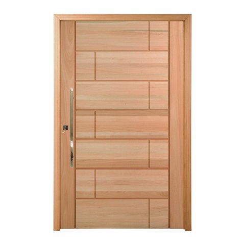 Kit Porta Pivotante Maciça de Eucalipto 214x109x14cm PM94 Talismã Cruzeiro Portas
