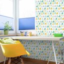 Ver imagem 2 de Papel de Parede Infantil - Triângulo de Tinta Arte Destaque 2 Metros