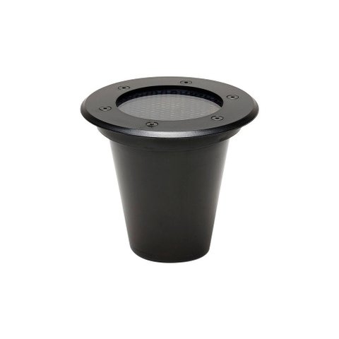 Embutido de Solo Led Save Energy 12w Bivolt Jet Black 2700k Luz Amarela 2700k Luz Amarela Se-335.