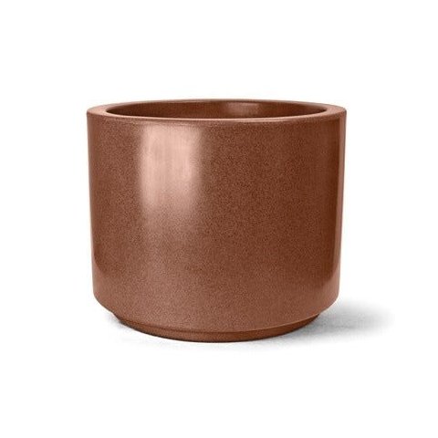 Vaso de Polietileno Classic Cilíndrico 32 Ferrugem