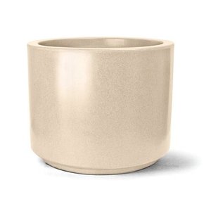 Vaso de Polietileno Classic Cilíndrico 40 Areia