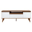Ver imagem 7 de Rack com Prateleira 150cm MDF Freijó com Branco Dallas - On Móveis