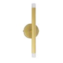 Ver imagem 3 de Arandela Parede Slim Billy Ouro com 2 LED G9 5W