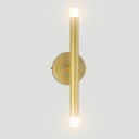 Ver imagem 1 de Arandela Parede Slim Billy Ouro com 2 LED G9 5W
