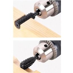 Jogo Brocas e Limas para Madeira Furadeira Retífica 11 Peças - 3