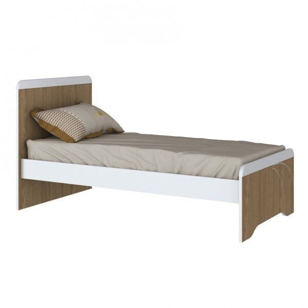 Quarto de Bebê Completo com Berço Mini Cama e Cômoda Benjamin Espresso Móveis - 6