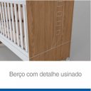 Ver imagem 7 de Quarto de Bebê Completo com Berço Mini Cama e Cômoda Benjamin Espresso Móveis
