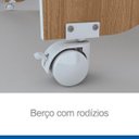 Ver mais imagens de Quarto de Bebê Completo com Berço Mini Cama e Cômoda Benjamin Espresso Móveis