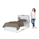 Ver imagem 6 de Quarto Infantil com Guarda-Roupa com Espelho Londres e Cama Selfie Espresso Móveis Flex Color