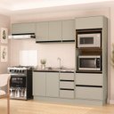 Ver imagem 1 de Armário de Cozinha Modulada 4 Peças 270cm sem Tampo 250035 Koya Politorno