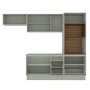 Ver imagem 6 de Armário de Cozinha Modulada 4 Peças 270cm sem Tampo 250035 Koya Politorno