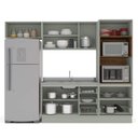 Ver imagem 4 de Armário de Cozinha Modulada 4 Peças 270cm sem Tampo 250035 Koya Politorno