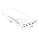 Ver imagem 5 de Sofá Cama Solteiro Futon Dobrável Bege