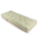 Ver imagem 3 de Sofá Cama Solteiro Futon Dobrável Bege