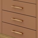 Ver imagem 5 de Guarda Roupa Solteiro Ep 4 Portas e 3 Gavetas Ideal para Quartos Pequenos:nature-camarim