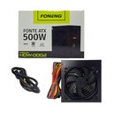 Ver imagem 1 de Fonte Atx Foneng 500w Ultra Silenciosa Bivolt pra Computador