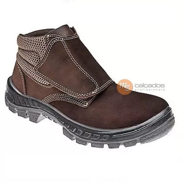 Bota de segurança hot sale bracol com velcro