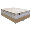 Ver imagem 1 de Cama Box Queen: Colchão Molas Ensacadas Orthoflex Masterpocket Naturale + Base Clean(158x198)