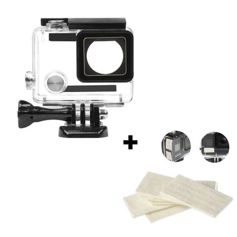 Kit Caixa Estanque + Pastilhas Anti-fog para Gopro 3, 3+ e 4