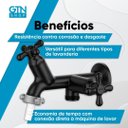 Ver imagem 5 de Torneira Tanque Maquina Lavar Abs Maruja 1130982 Viqua Preto