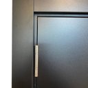 Ver imagem 5 de Kit Porta de Madeira Completa 213x74cm Batente Regulável 20 22,5 Incoportas Abertura Direita