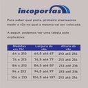 Ver imagem 6 de Kit Porta de Madeira Completa 213x74cm Batente Regulável 20 22,5 Incoportas Abertura Direita