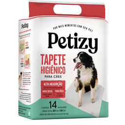 Tapete Higiênico Cães Pet 60x60 14un Descartável Fralda Cachorro - 5 Tapete Higiênico Cães Pet 60x60 14un Descartável Fralda Cachorro - 5