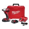 Parafusadeira de Impacto 1/4" 6,35mm à Bateria 18V Milwaukee 220V - 3