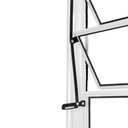 Ver imagem 5 de Porta Basculante Lambril Alumínio Branco 2.10 X 80 Lado Direito – Hale