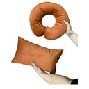 Ver imagem 1 de Kit Almofadas 2/5 Veludo Terracota - In9 Decor