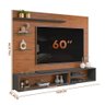 Painel com Nicho Tv até 60 Polegadas - 4