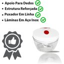 Ver imagem 3 de Mini Processador Manual de Alimentos Triturador - Utensílios de Cozinha P