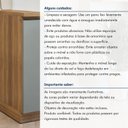 Ver imagem 7 de Balcão 1 Porta com Rodapé 20cm 100% Mdf Rainha