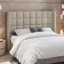 Ver imagem 5 de Cabeceira Cama Box Casal 160cm P05 Paris Bouclê Creme