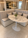 Ver imagem 4 de Mesa Oval Saarinen 140x90cm Mármore Espirito Santo