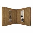 Ver imagem 3 de Closet Casal Duplo Fortaleza 6 Portas com Espelho 12 Prateleiras