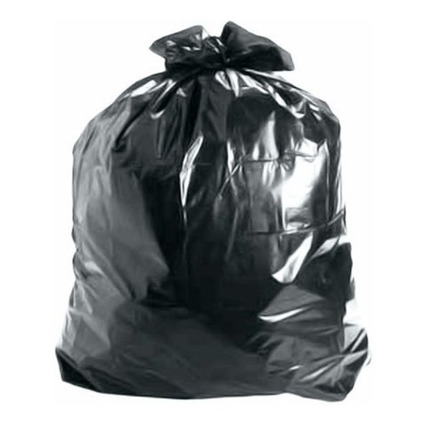 Saco de Lixo 40 Litros Resistente Forte 100 Unidades Cor:preto